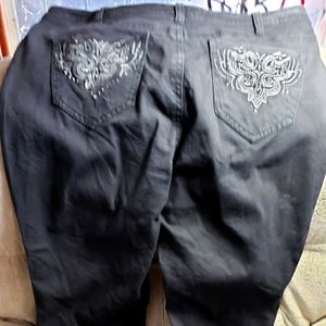 Lane Bryant Black Jeans Size 22